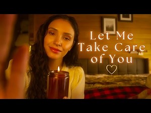 ASMR Cozy Bedside Care 🤍 | Comfort for When You’re Sick and Can’t Sleep