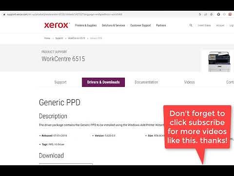 What's a printer PPD file? and how it works
