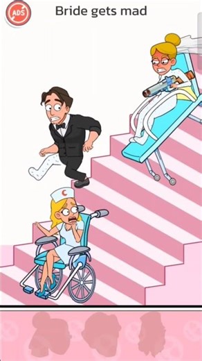 Bride Gets Mad !🥶 #gameplay #happyending #cartoon #funny