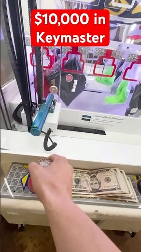 $10,000 Prizes In These Key Master Machines!! #shorts #keymaster #arcadegame #prize #arcade