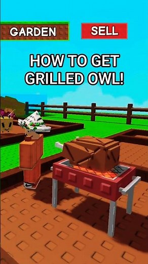 How To Get Grilled Owl In New Grow A Garden Update! 🔥🦉