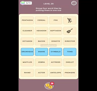 Connect Word Level 25