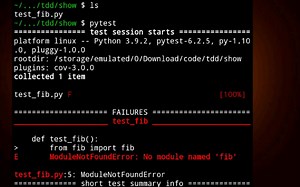 测试驱动开发(TDD)实例，使用pytest