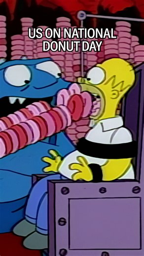 Happy Donut Day! 🍩 | The Simpsons