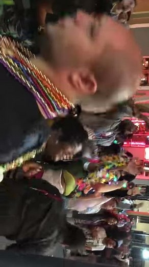 Boobs showing on Mardigras 2018