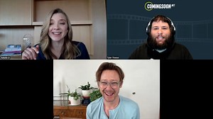 Natalie Dormer & Jimmi Simpson spoke with ComingSoon about Audrey's Children's remarkable true story. The movie is now in theaters. | ComingSoon