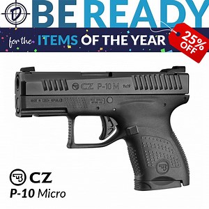 CZ Pistol P-10 M Black Cal.9mm, 7-rds, 85 mm bbl. Polymer Frame, Black Polycoat Finish, Luminescent Sights, Trigger Bar Safety/Trigger Safety, Striker-Fired #0584-0701-TXFKEHX - PBDionisioCo