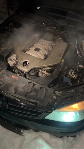 Blown up W204 C63 won’t start #shorts #c63