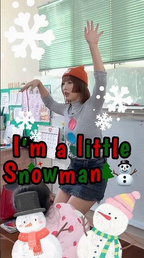 I’m a little snowman song for kids. #funny #christmas #kidslearning