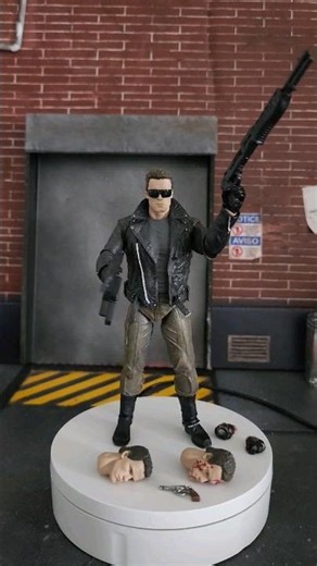 NECA Terminator 1984 Figure Closer Look #neca #terminator