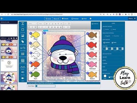 Everything you need to know to make a "Feed the Animal" Boom Card Game™ | Free Tutorial