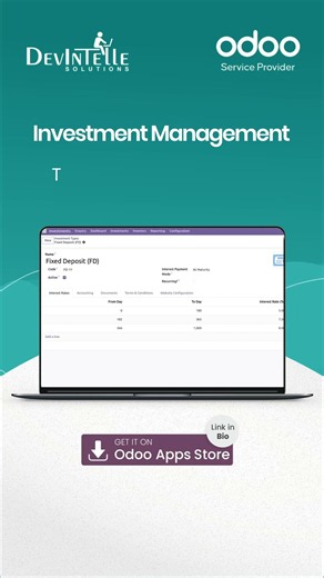 Odoo Investment Management | Track Returns & Payouts