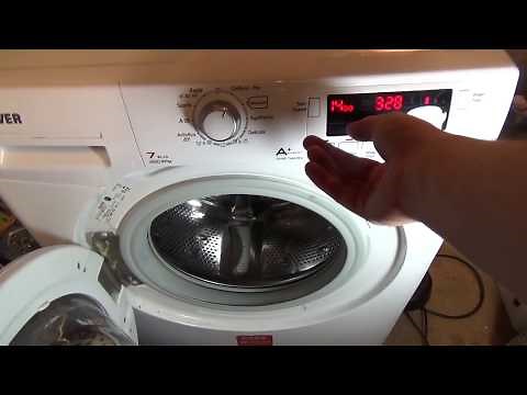 Review and Demonstration of Hoover DYN7144XD1 7kg 1400 spin super slim depth washing Machine
