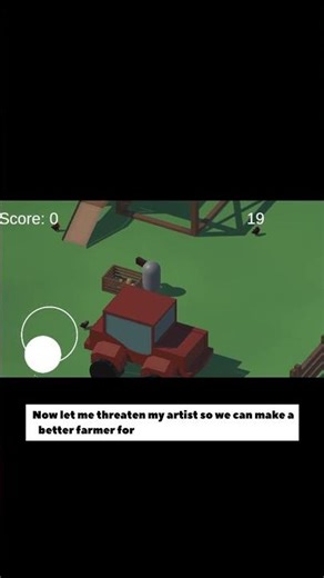 Day 3 of making a chicken game #devlog #indiegame #gamedev #mobilegame #indiedev #unity3d #unity