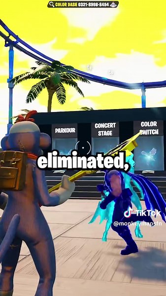 Exploring the Excitement of Fortnite's Colour Dash Map