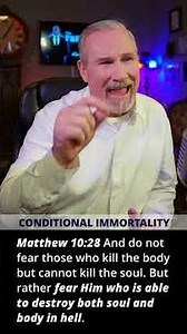Conditional Immortality according to Jesus