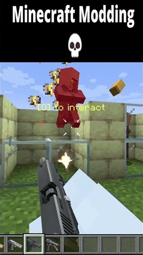 Minecraft Modding 💀 at its Peak #minecraft #gaming‪@minecraft‬ #edits #viral