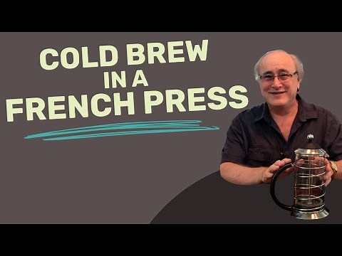 French Press Cold Brew | The BEST Recipe!