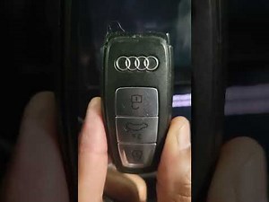 Comment remplacer la batterie de la clé de l'Audi Q3