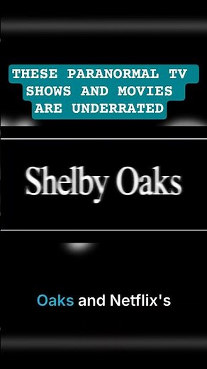These True Paranormal TV Shows & Movies are UNDERRATED