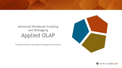 Dodeca Hands-On Webinar Series - Advanced Workbook Scripting and Debugging