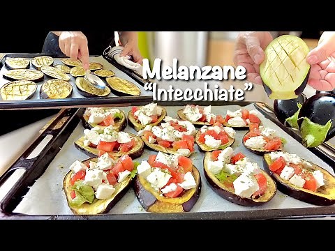 MELANZANE INTECCHIATE 🍆 typical Calabrese recipe 🍆 Fast and Light