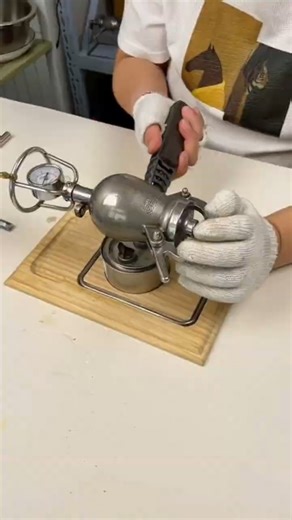 Traditional Korean Popcorn Machine | Popcorn Cannon Smoking Chicken? It Actually Works