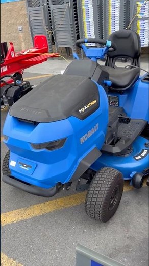 Kobalt MAX 42” Battery Lawn Tractor ⚡ Quiet Power, Zero Gas! #usa #shorts