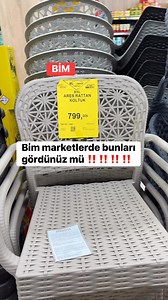 #bimmarket lerde bu sandalyeleri gördünüz mü ihtiyacı olanlar kaçırmasın reklam değil | 𝓖ü𝕃𝐒ü𝕄