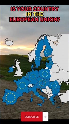 Map of European Union Countries - 🇪🇺