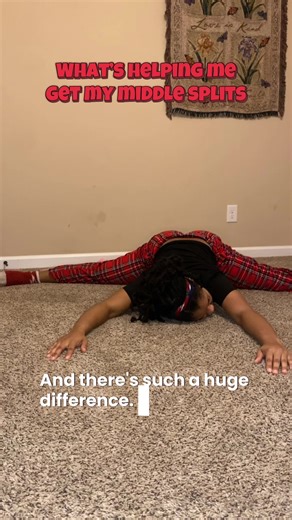 What has been helping me get my middle split. #splits #middlesplits