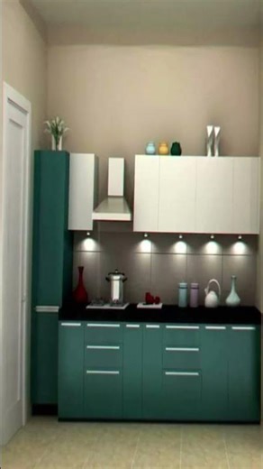 kitchen modular cabinet design #viral #trending