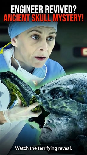 👽 THEY FOUND IT! The Terrifying Secret of the Alien Head 😱 (Prometheus Edit) #shorts #usa