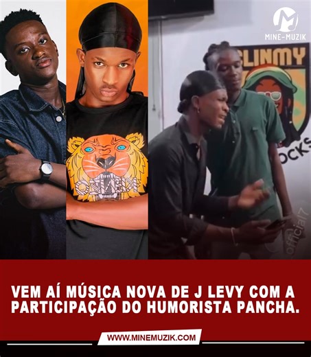 33K views · 4.3K reactions | Vem aí musica nova de J levy com a participação do Humorista Pancha. | Mine Muzik | Facebook