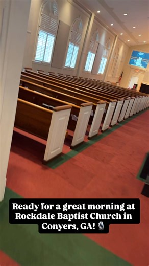 15K views · 284 reactions | Ready for a great morning here at Rockdale Baptist Church in Conyers, GA! ⛪️ | Logan Smith | Facebook