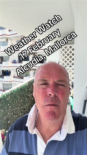 Weather Update for Alcudia, Mallorca on 17 February