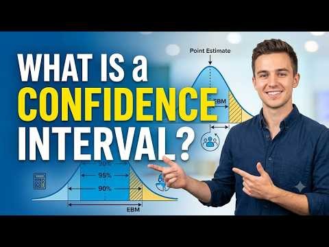 Lecture 38 | Introduction to Confidence Intervals | Margin of Error & Point Estimates