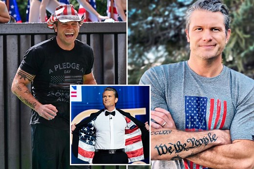The tattooed Secretary of Defense: Here is all of Pete Hegseth’s ink, and what it means