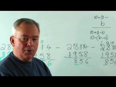 How to Subtract (Large) Numbers Easily (Some More Methods)