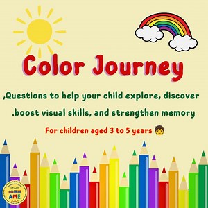 Color Journey – Fun Printable Activity for Color Recognition & Visual Memory (ages 3-5) - Etsy Canada