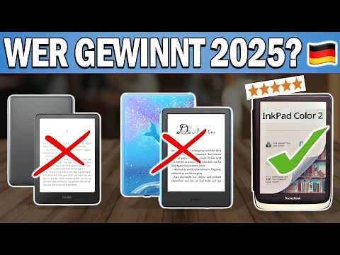 E-BOOK READER kaufen: Top 3 E-Book Reader 2025 im Vergleich!