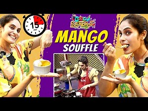 Mango Souffle 🥭 Recipe in 15 mins | CWC-3 Special | Shrutika Arjun