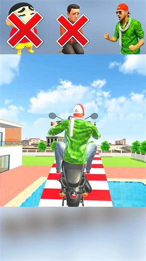 Ramp Ko Kon Paar Karega😱💥 Indian Theft Auto Simulator Game #shorts #gta #funny #gaming