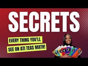 TEAS exam prep 2023: Everything you'll see on the math!