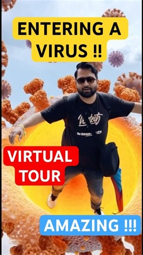 What if i enter a virus !!!! #virus #envelope #virology #medicine #microbiology