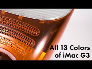 All 13 Colors of iMac G3
