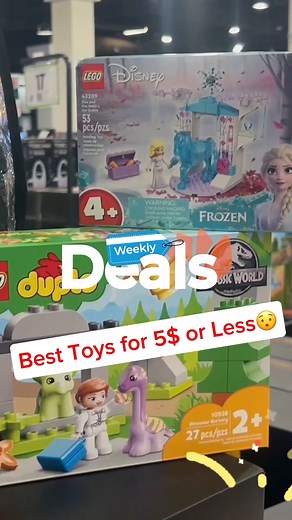 2.2K views | This week, we’ve got select toys for as low as $3 and $5! With beloved brands like Lego and Baby’s First, our collection is sure to spark delight in your little ones. Don’t miss out on these weekly deals and get these offers before they’re gone!  ¡Esta semana, tenemos juguetes selectos por tan solo $3 o $5! Con marcas populares como Lego y Baby’s First, nuestra colección les encantará a los más pequeños. ¡No te pierdas estas ofertas!  | Curacao | Facebook