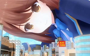 [MMD] high school girl Kokomi appears