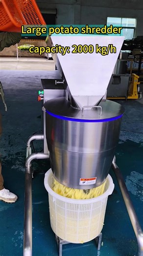 Large potato shredding machine Carrot shredding machine
