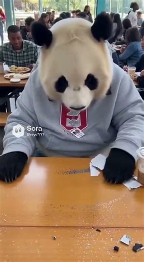 panda the programmer 2 #ai #panda #students #대학생